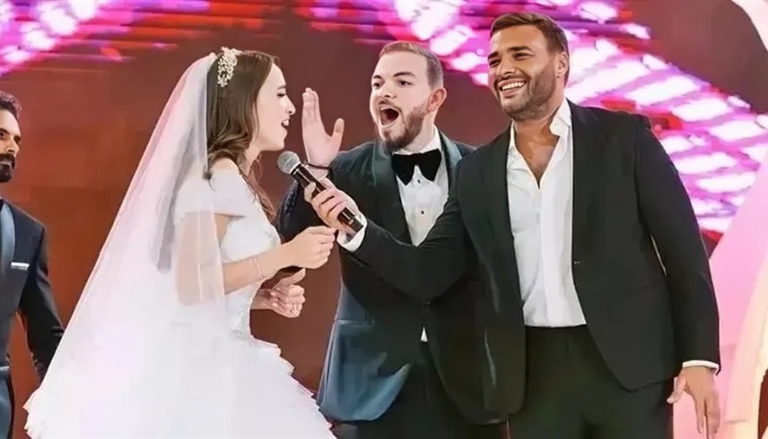 زفاف شريف الليثي ونور أمين "أرشيفية"