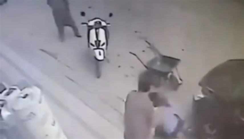 مشهد من الجريمة 