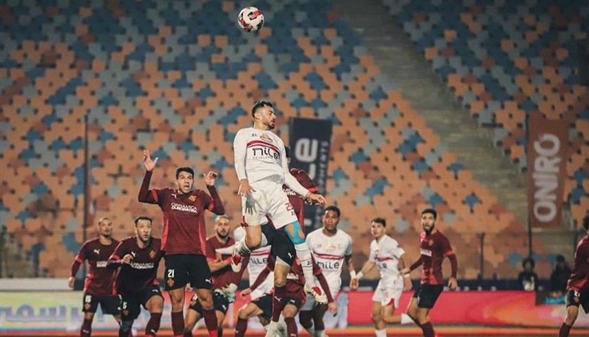من لقاء الزمالك وسيراميكا (أرشيف)