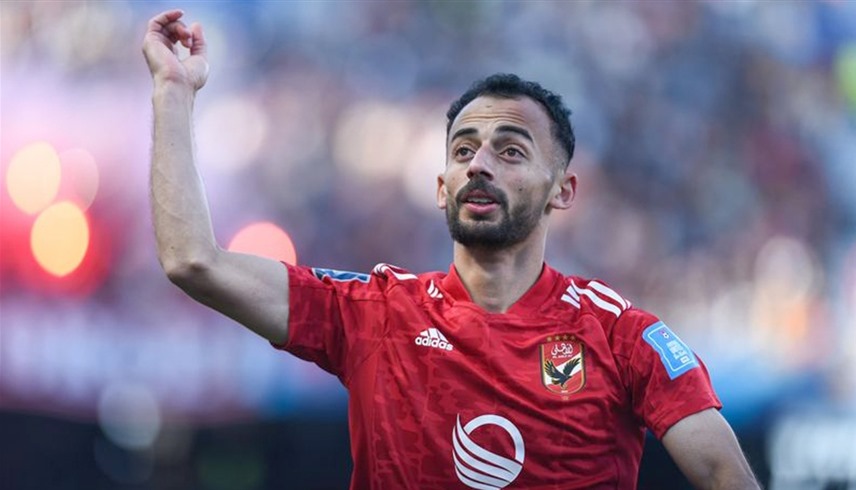 لاعب الأهلي أحمد عبدالقادر (إكس)