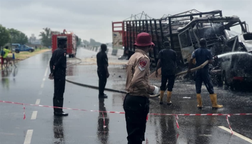 21 ضحية في حادث سير دامٍ بنيجيريا