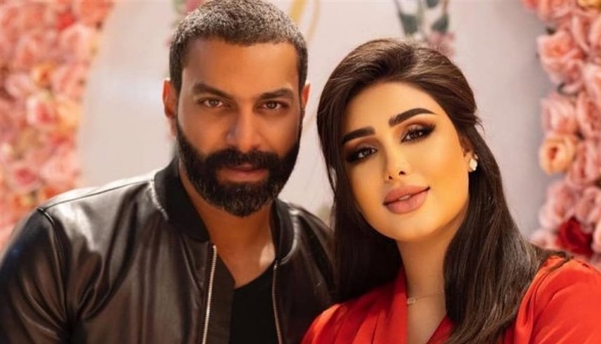 هنادي الكندري وزوجها محمد الحداد