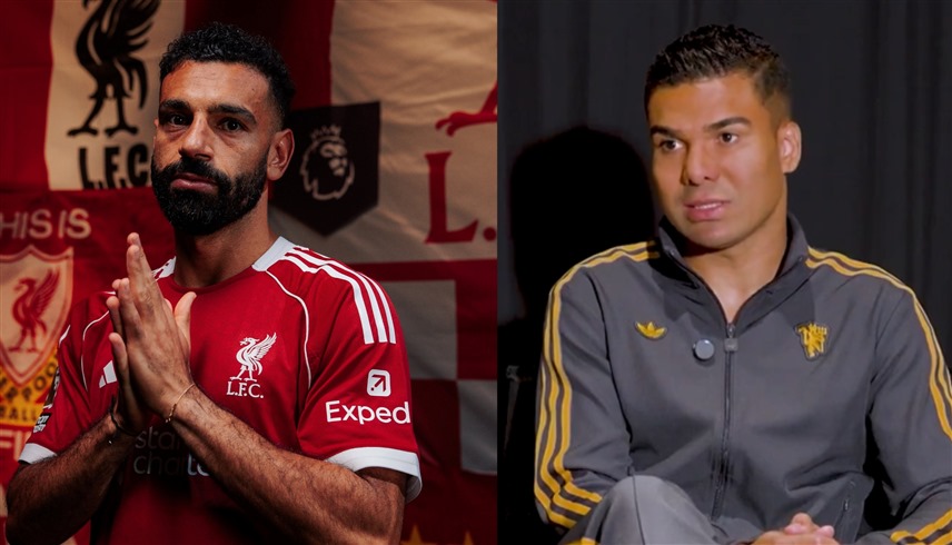 كاسيميرو ومحمد صلاح (إكس)