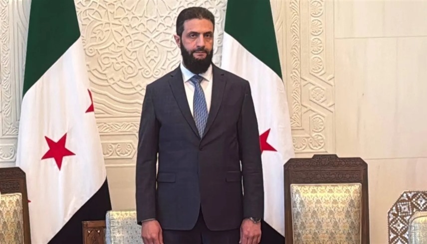الرئيس السوري المؤقت أحمد الشرع (أرشيف)
