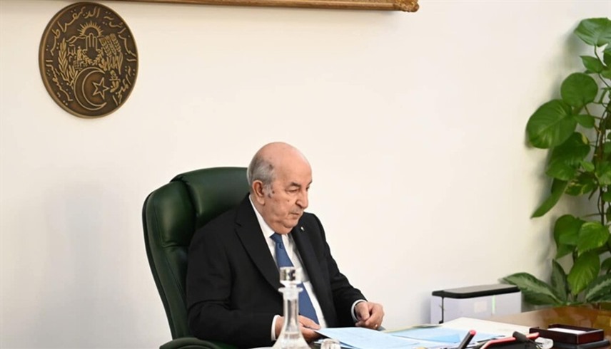 الرئيس الجزائري عبد المجيد تبون (أرشيف)