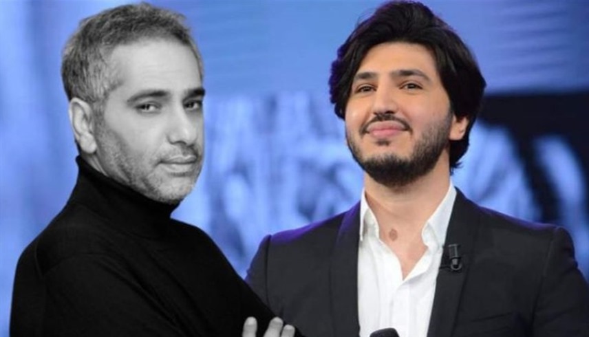 فضل شاكر ونجله محمد 