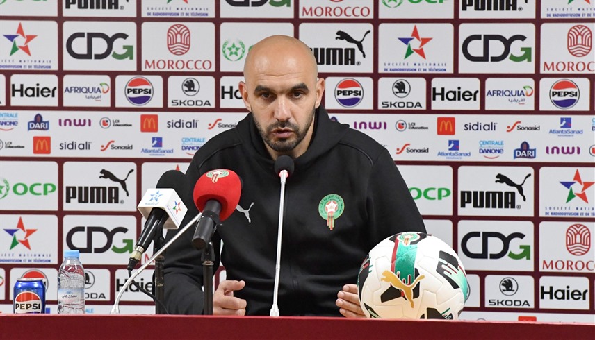 مدرب المغرب الركراكي (إكس)