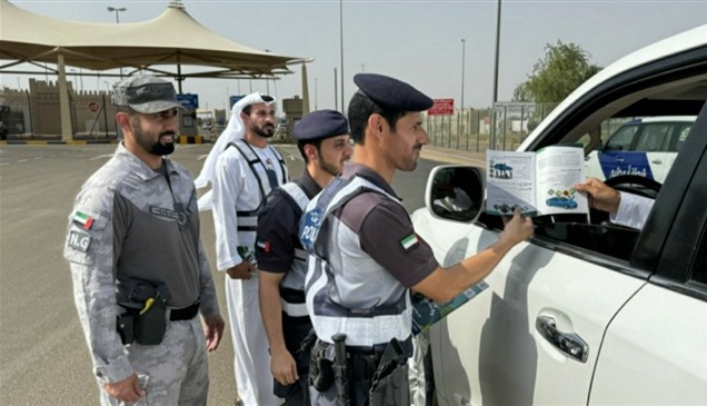 7 تحذيرات من شرطة أبوظبي للمسافرين براً 