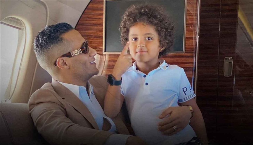 محمد رمضان ونجله (أرشيفية)