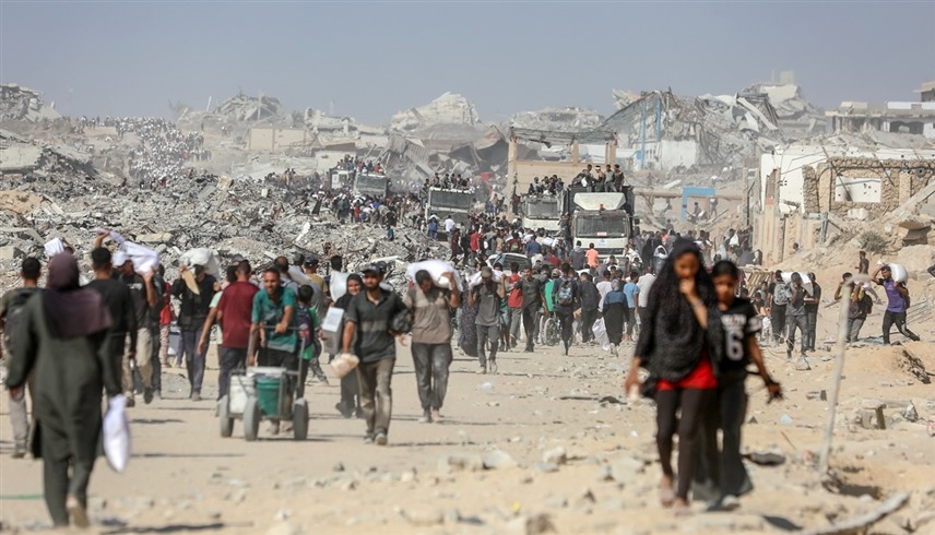 فلسطينيون في قطاع غزة (أرشيف)