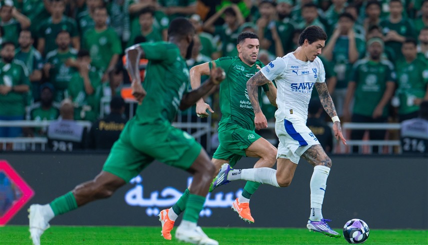 من لقاء الهلال والأهلي (إكس)
