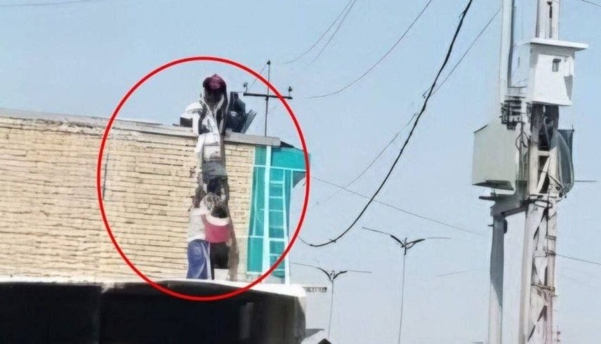 لقطة من الحادث
