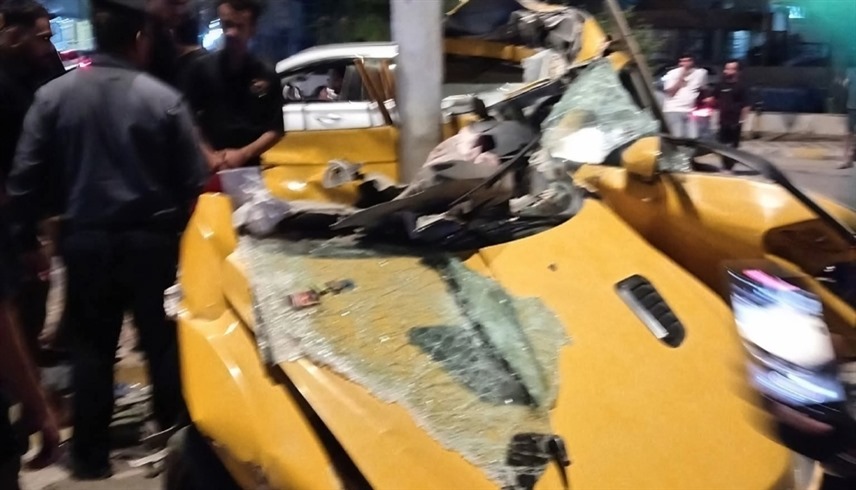 صورة من الحادث