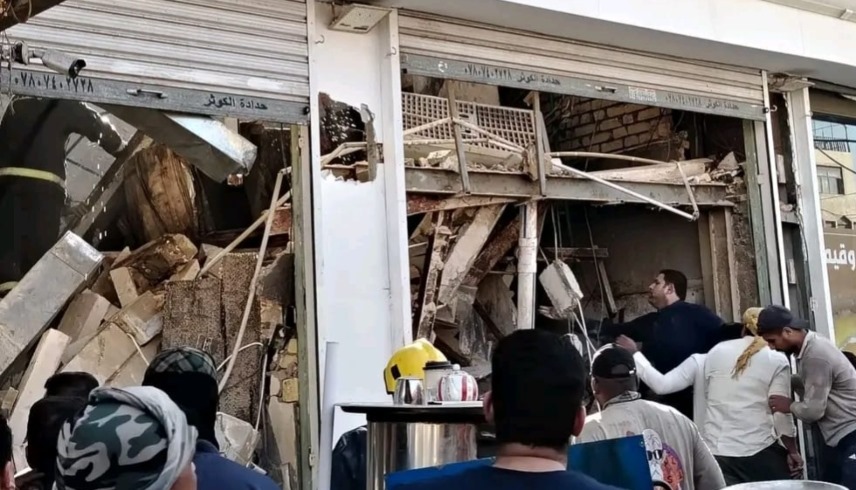 لقطة من المطعم محل الحادث