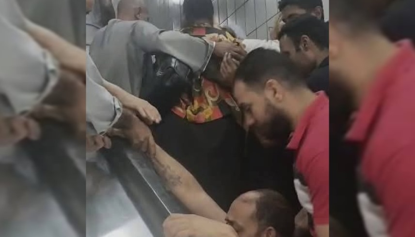 لقطات من الحادث