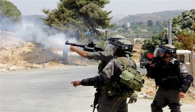 إصابة 5 فلسطينيين برصاص الجيش الإسرائيلي شرق رام الله
