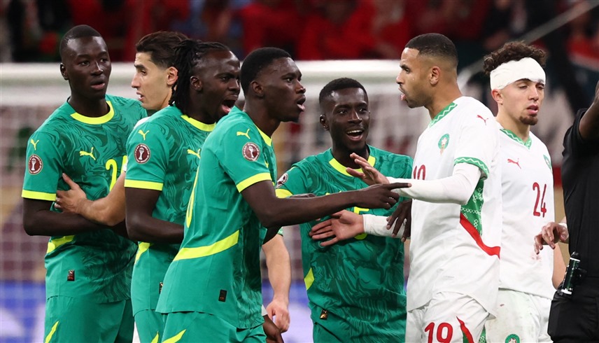 من مباراة المغرب والسنغال (أي أف بي)