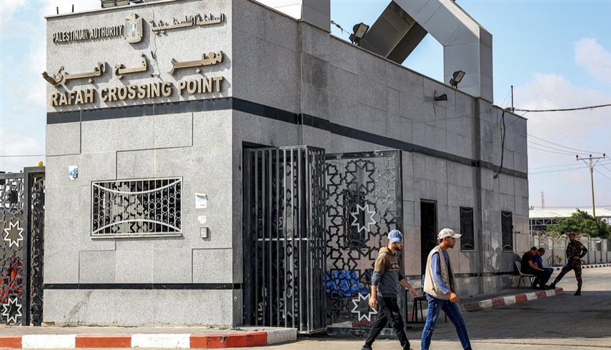 من معبر رفح من الجانب الفلسطيني (أرشيف)