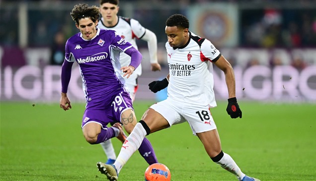 هدف نكونكو القاتل ينقذ ميلان من السقوط أمام فيورنتينا 