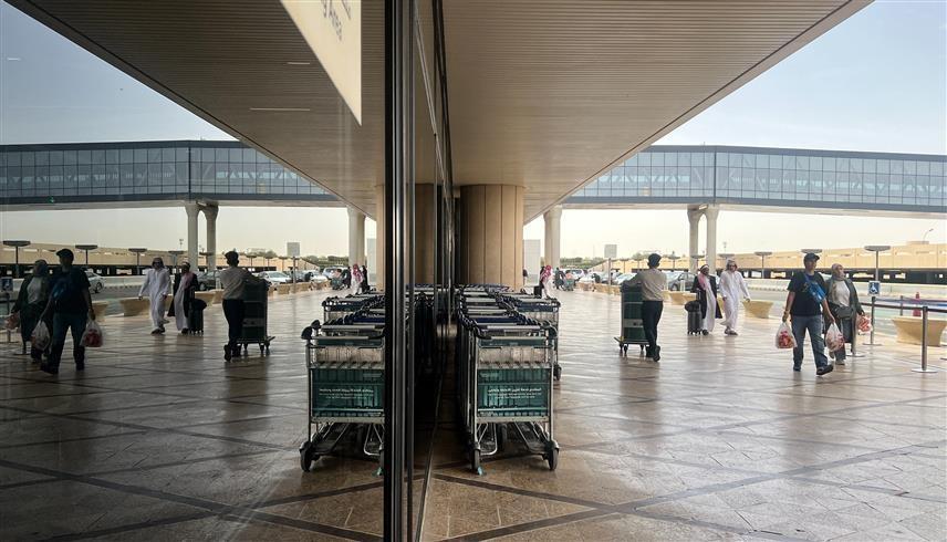 مطار الملك خالد الدولي في الرياض (أ ف ب)