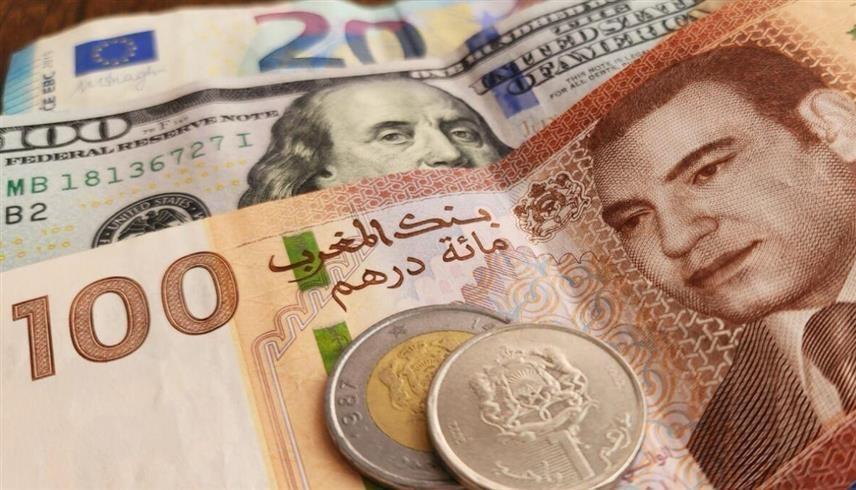الدرهم المغربي والدولار واليورو (رويترز) 