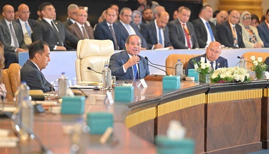  خلال أعمال منتدى مصر 2026 (الرئاسة المصرية عبر فيسبوك )