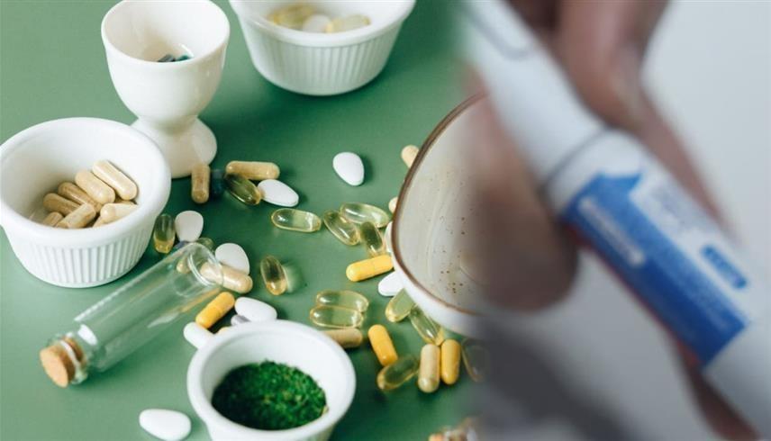 المكملات الغذائية وحقنة  GLP-1 (رويترز+ بيكسلز)