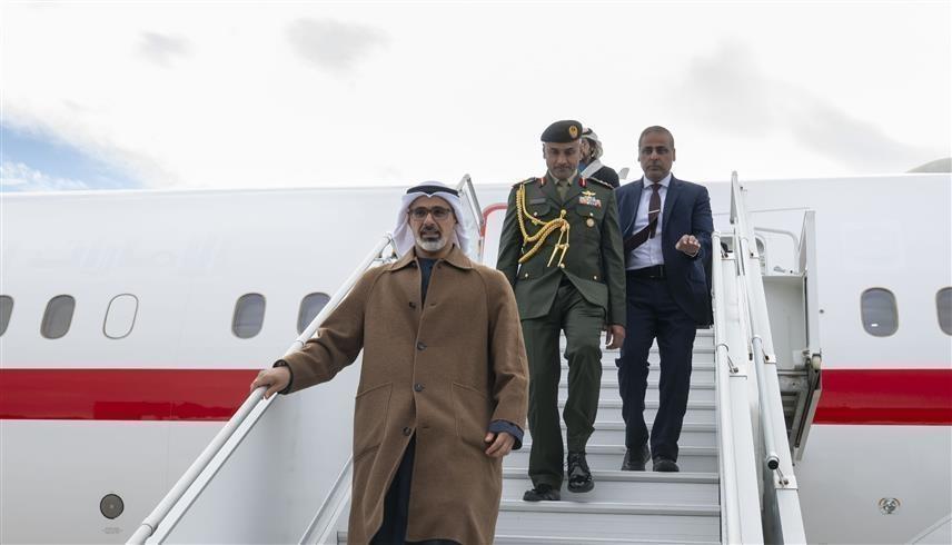 وصول الشيخ خالد بن محمد بن زايد آل نهيان، ولي عهد أبوظبي، إلى كندا (وام)