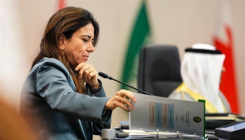 لانا نسيبة، مرشحة دولة الإمارات لمنصب الأمين العام للأمم المتحدة (أ ف ب)
