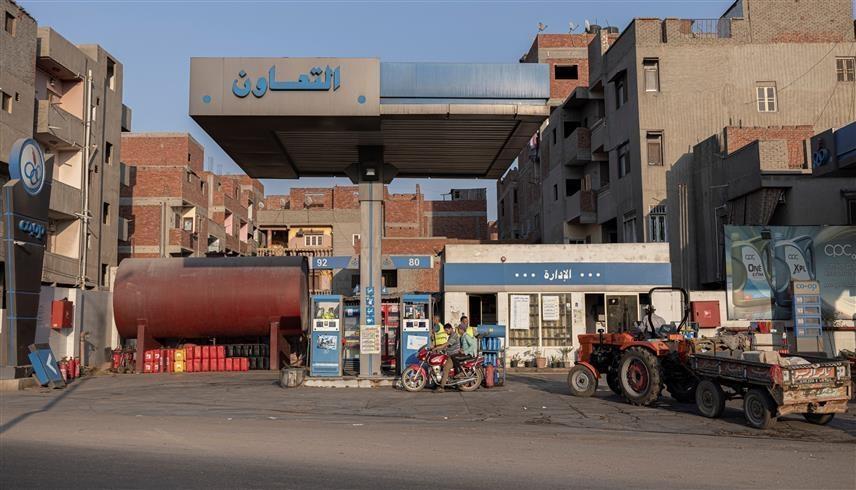 محطة بنزين بمصر (أ ف ب) 