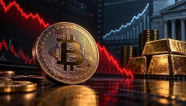 بيتكوين تخسر 35%.. هل يتصدع بريق الذهب الرقمي؟