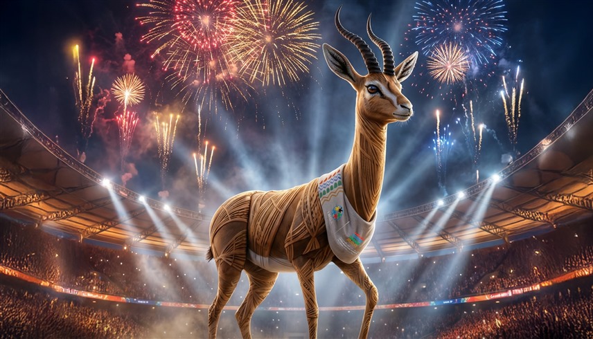 "الريم" التميمة الرسمية لألعاب الماسترز أبوظبي 2026 (الموقع الرسمي)