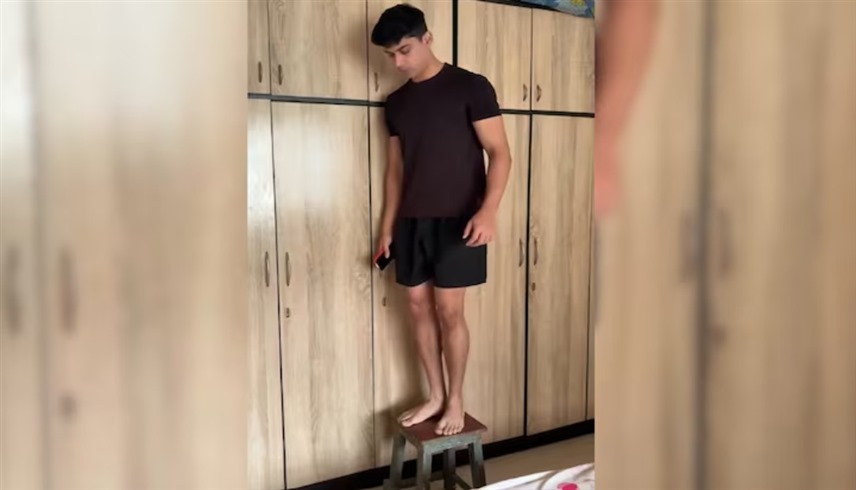 تحدي اللياقة الغريب 