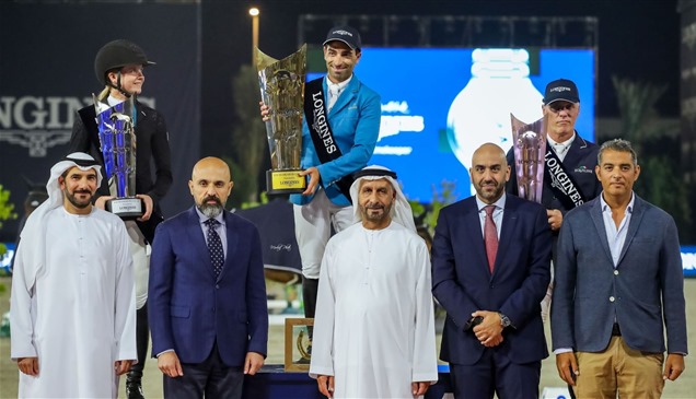البلجيكي سعيد بطلاً لكأس حاكم الشارقة لقفز الحواجز