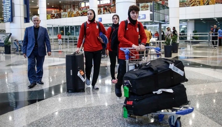 لاعبات منتخب إيران (CNN)
