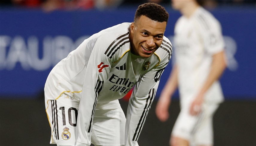 نجم ريال مدريد مبابي (رويترز)