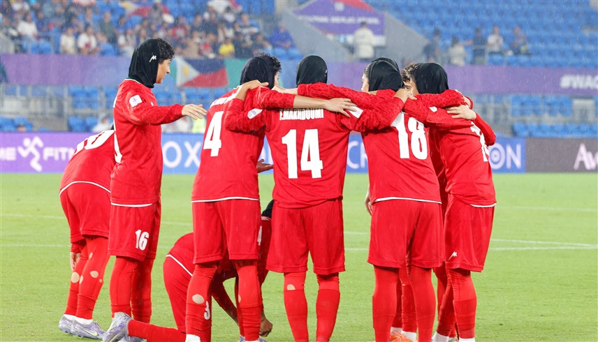 منتخب إيران للسيدات (أ ف ب)