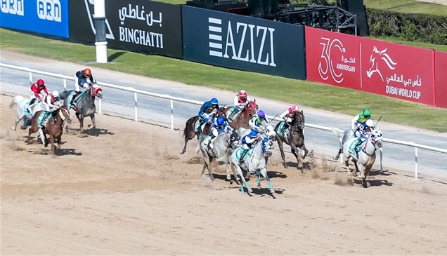 الجواد"فلاح" يتوج بلقب "كحيلة كلاسيك" في كأس دبي العالمي