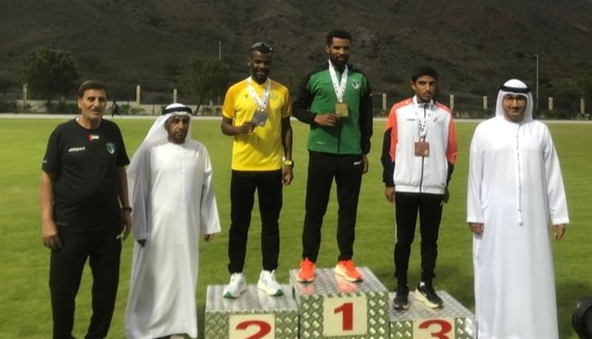 فريق ألعاب القوى بنادي الإمارات (وام)