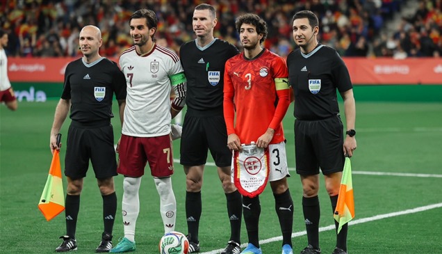 منتخب مصر يستضيف روسيا ويواجه البرازيل في أوهايو