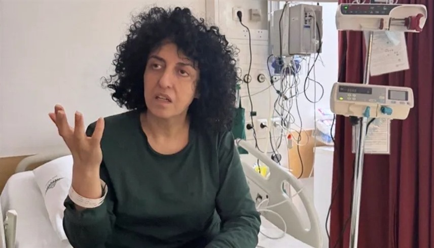 الإفراج بكفالة عن الناشطة الإيرانية نرجس محمدي لأسباب طبية 