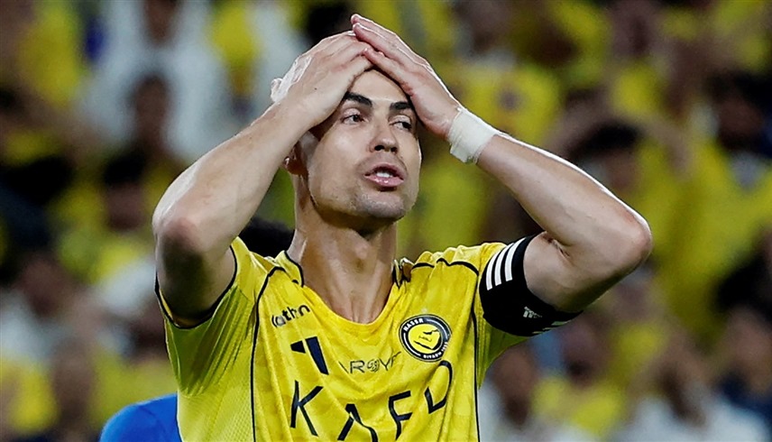 نجم النصر رونالدو (رويترز)