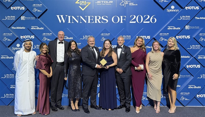 من حفل توزيع جوائز صناعة الرياضة في الشرق الأوسط (SPIA) لعام 2026 (وام)