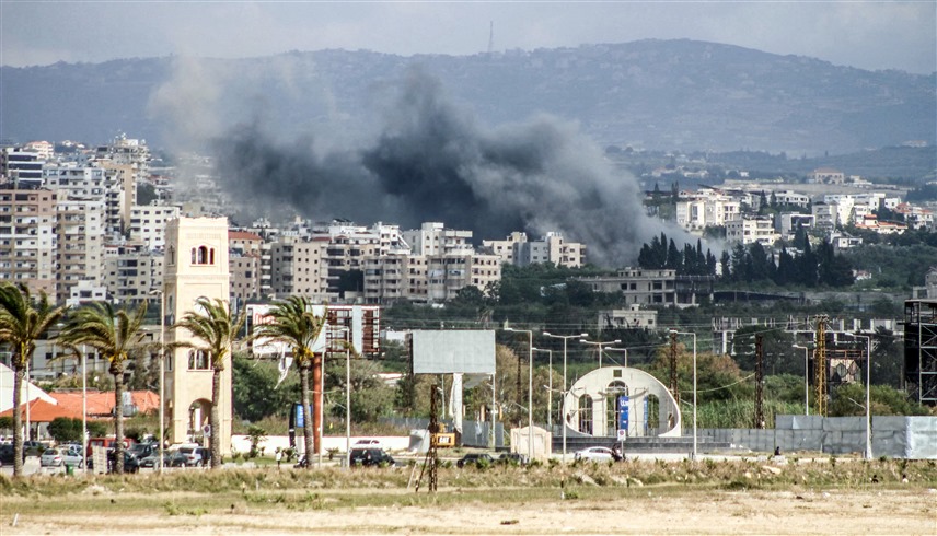 قصف إسرائيلي على جنوب لبنان (أ ف ب)
