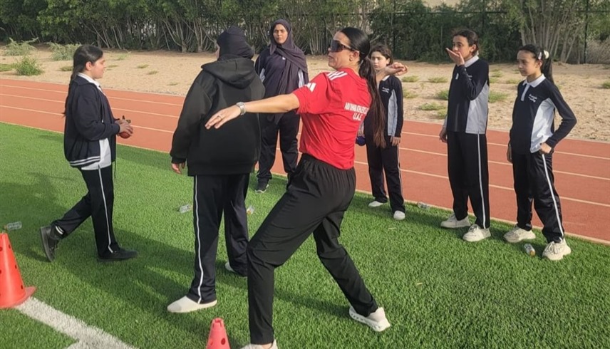 من فعاليات نادي أبوظبي لألعاب القوى في اليوم العالمي للأطفال والبراعم (وام) 