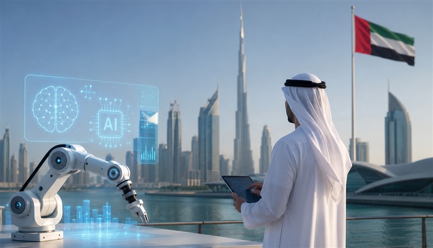 خبير: الإمارات تتقدم من استخدام الذكاء الاصطناعي إلى صناعته 