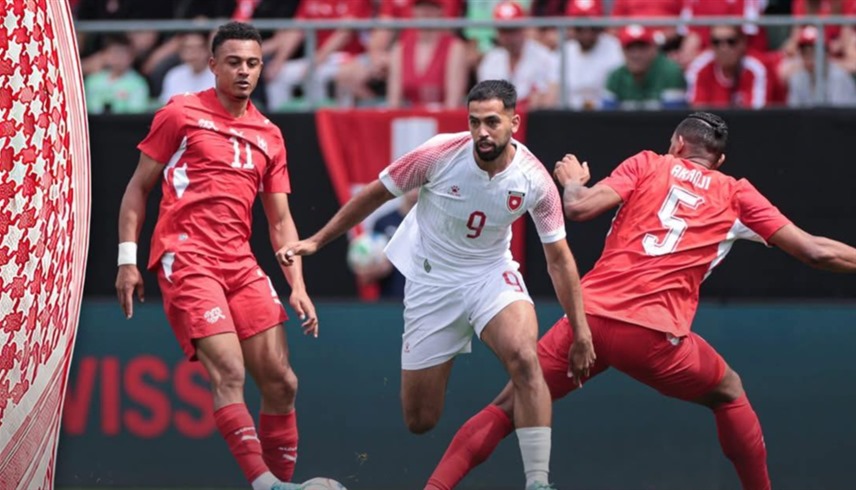 من لقاء الأردن وسويسرا (فيسبوك)