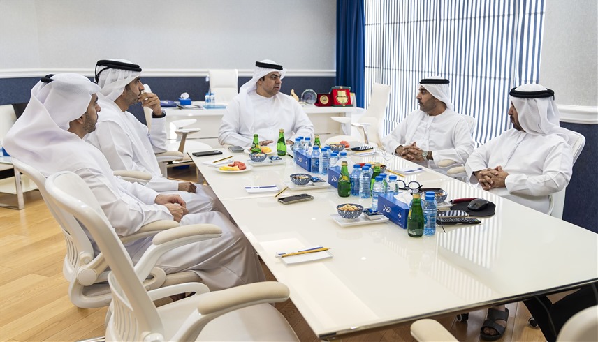 خلال اجتماع مجلس إدارة شركة نادي النصر (وام)