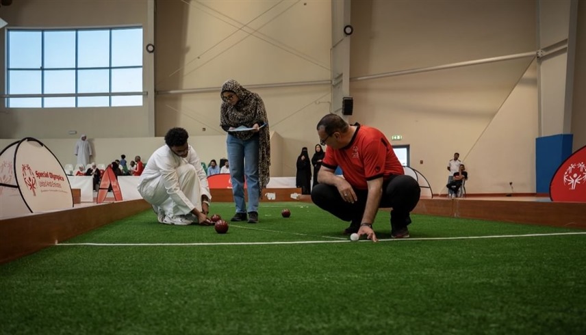 من منافسات رياضة البوتشيا (وام)