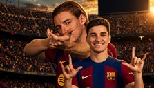 بعد حسم ملف غوردون.. كيف يخطط برشلونة لتمويل صفقة ألفاريز بـ100 مليون يورو؟